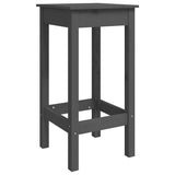 vidaXL 5-piece Garden Bar Set Solid Pine Wood White