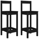 vidaXL 3-Piece Bar Set Solid Pine Wood