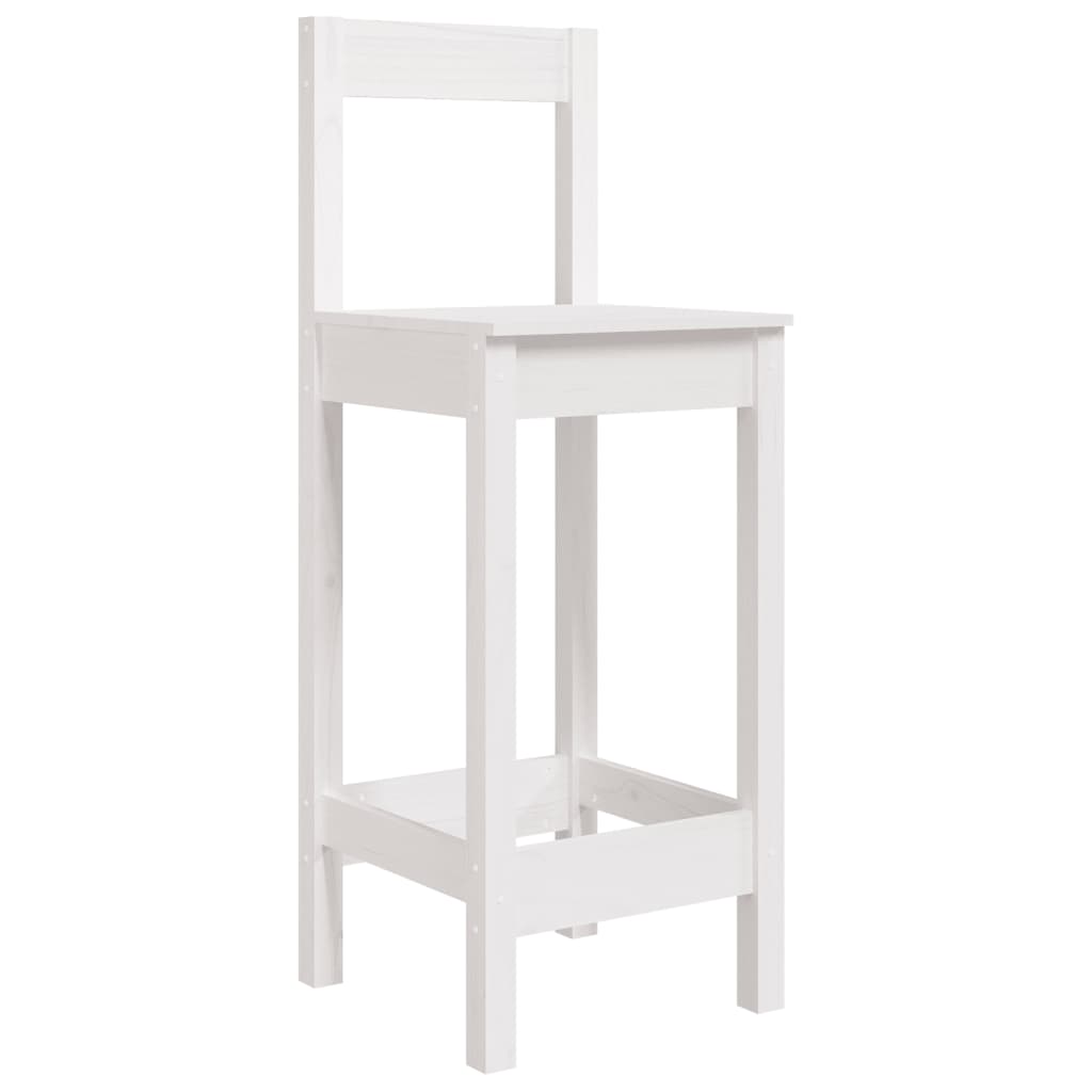vidaXL 5-delige Barset massief grenenhout