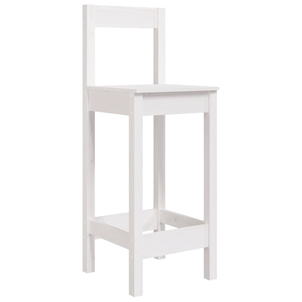 vidaXL 5-delige Barset massief grenenhout