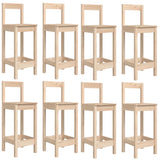 vidaXL 9-piece Bar Set Solid Pinewood