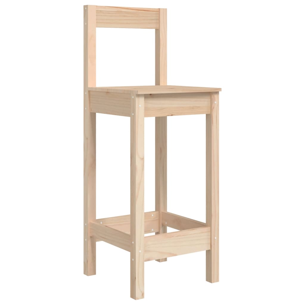 vidaXL 9-piece Bar Set Solid Pinewood