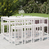 vidaXL 9-piece Bar Set Solid Pinewood