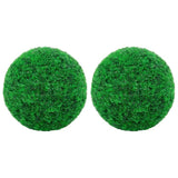 vidaXL Kunstbuxusbollen 4 st 12 cm