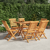 vidaXL Tuinstoelen inklapbaar 4 st 47x63x90 cm massief teakhout