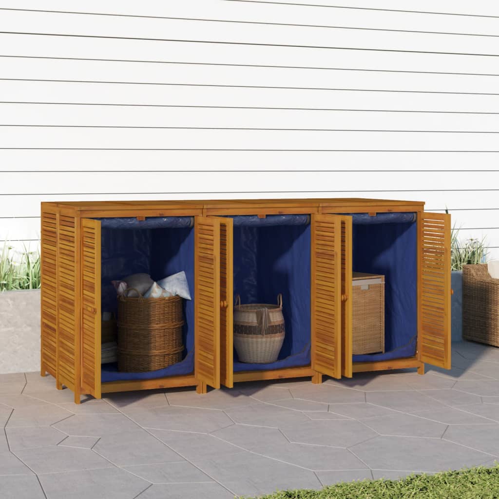 vidaXL Tuinbox 140x87x104 cm massief acaciahout