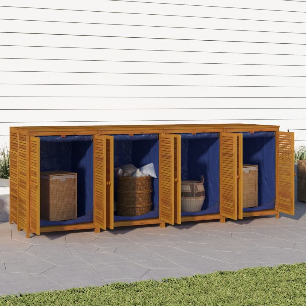 vidaXL Tuinbox 140x87x104 cm massief acaciahout