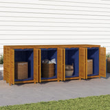 vidaXL Tuinbox 140x87x104 cm massief acaciahout