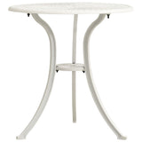 vidaXL Tuintafel 62x62x65 cm gietaluminium bronskleurig