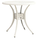 vidaXL Table de jardin 78x78x72 cm bronze en aluminium