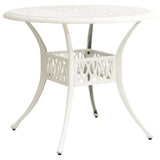 vidaXL Tuintafel 78x78x72 cm gietaluminium bronskleurig