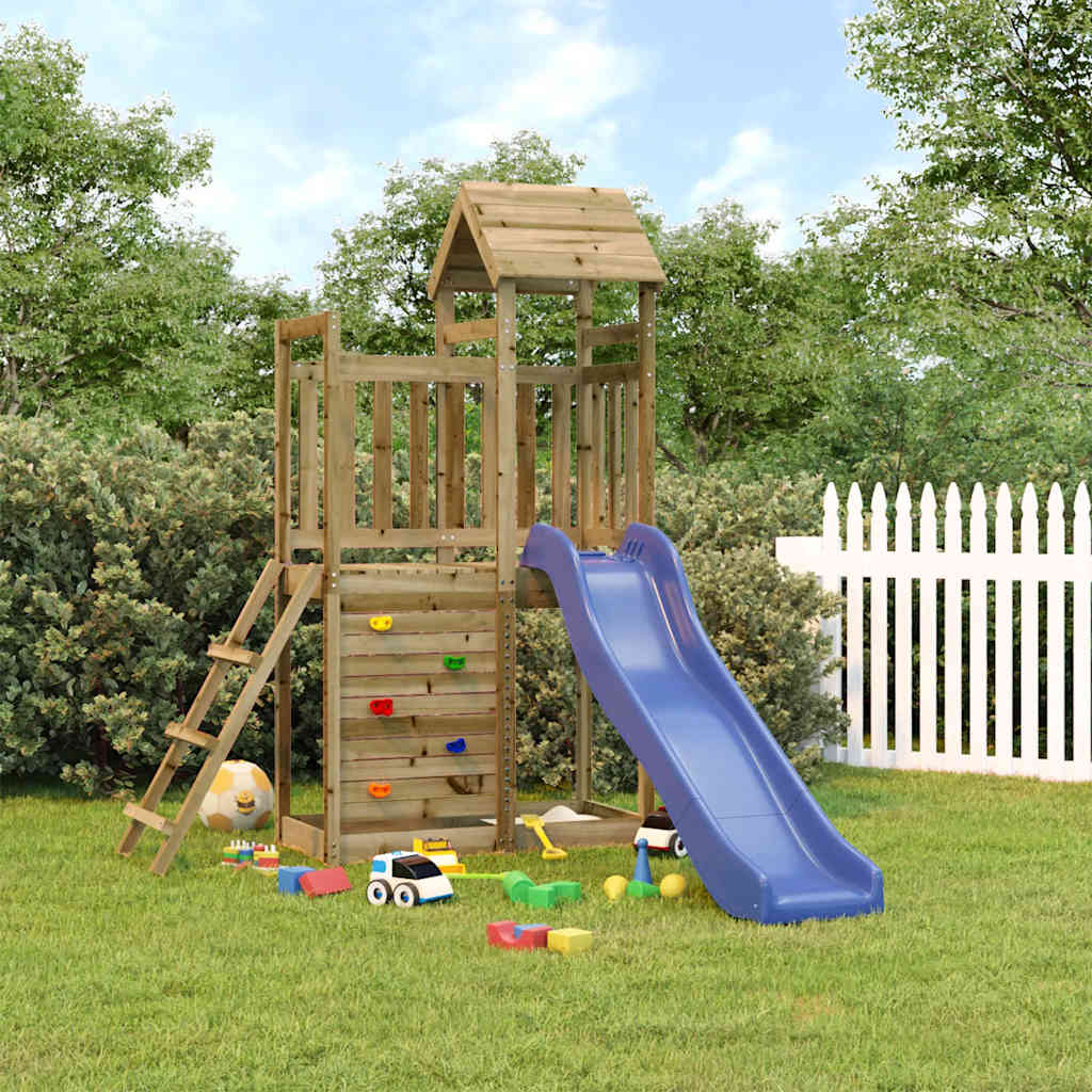 vidaXL Playhouse solid pine wood