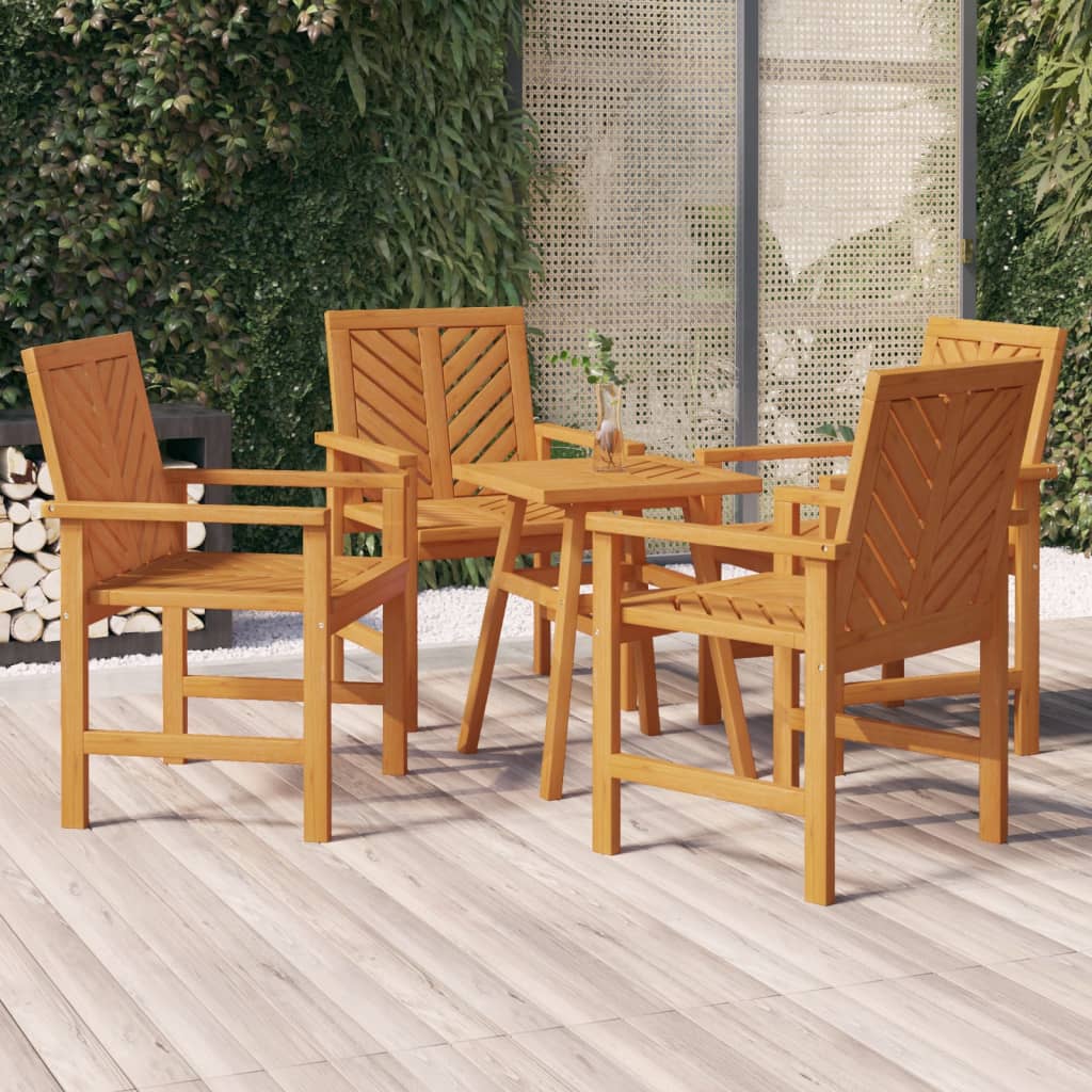 vidaXL Eetkamerstoel 6 pcs Naturel 62,5 x 59 x 89 cm