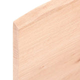 vidaXL Wastafelblad 40x30x2 cm onbehandeld massief hout
