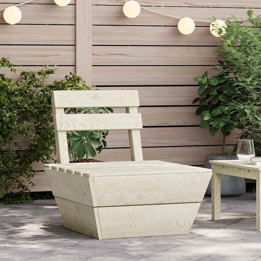 vidaXL Tuintafel 60x60x30 cm geïmpregneerd vurenhout