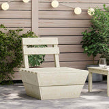 vidaXL Tuintafel 60x60x30 cm geïmpregneerd vurenhout