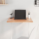 vidaXL Tafelblad 60x40x2 cm onbehandeld massief eikenhout