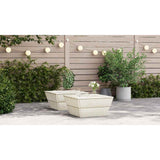 vidaXL Tuintafel 60x60x30 cm geïmpregneerd vurenhout