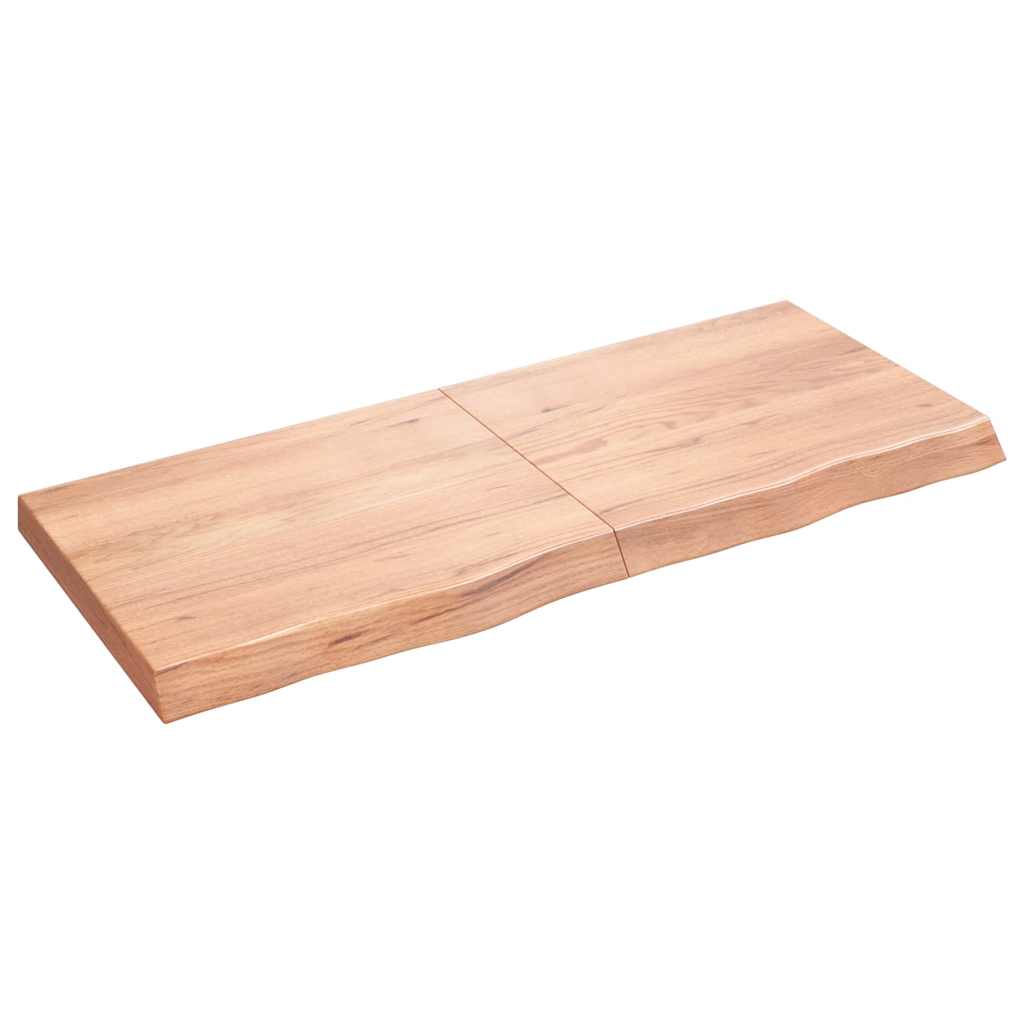 vidaXL Tafelblad 60x40x2 cm onbehandeld massief eikenhout