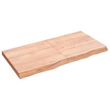 vidaXL Tafelblad 60x40x2 cm onbehandeld massief eikenhout