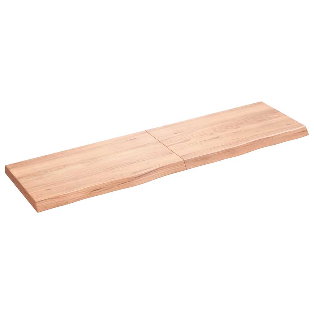 vidaXL Tafelblad 60x40x2 cm onbehandeld massief eikenhout