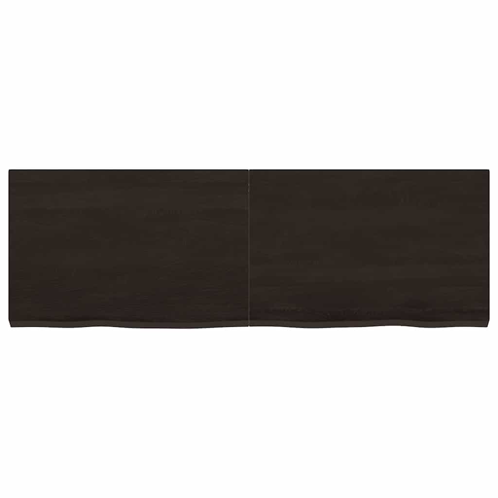 vidaXL Tafelblad 60x40x2 cm onbehandeld massief eikenhout
