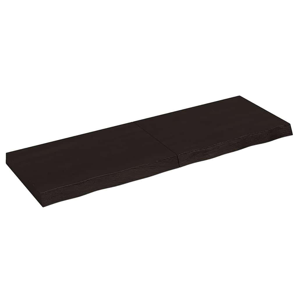 vidaXL Tafelblad 60x40x2 cm onbehandeld massief eikenhout