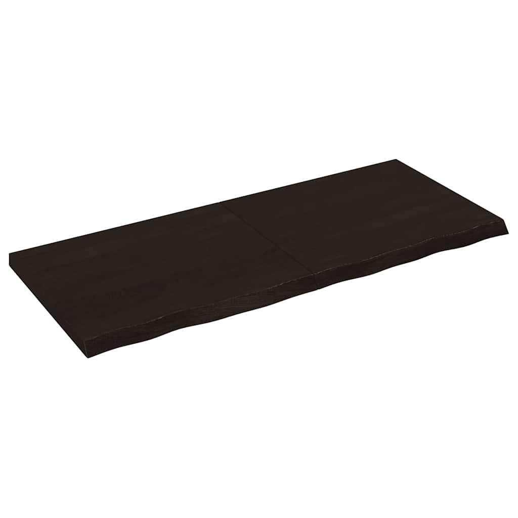 vidaXL Tafelblad 60x40x2 cm onbehandeld massief eikenhout