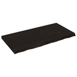 vidaXL Tafelblad 60x40x2 cm onbehandeld massief eikenhout