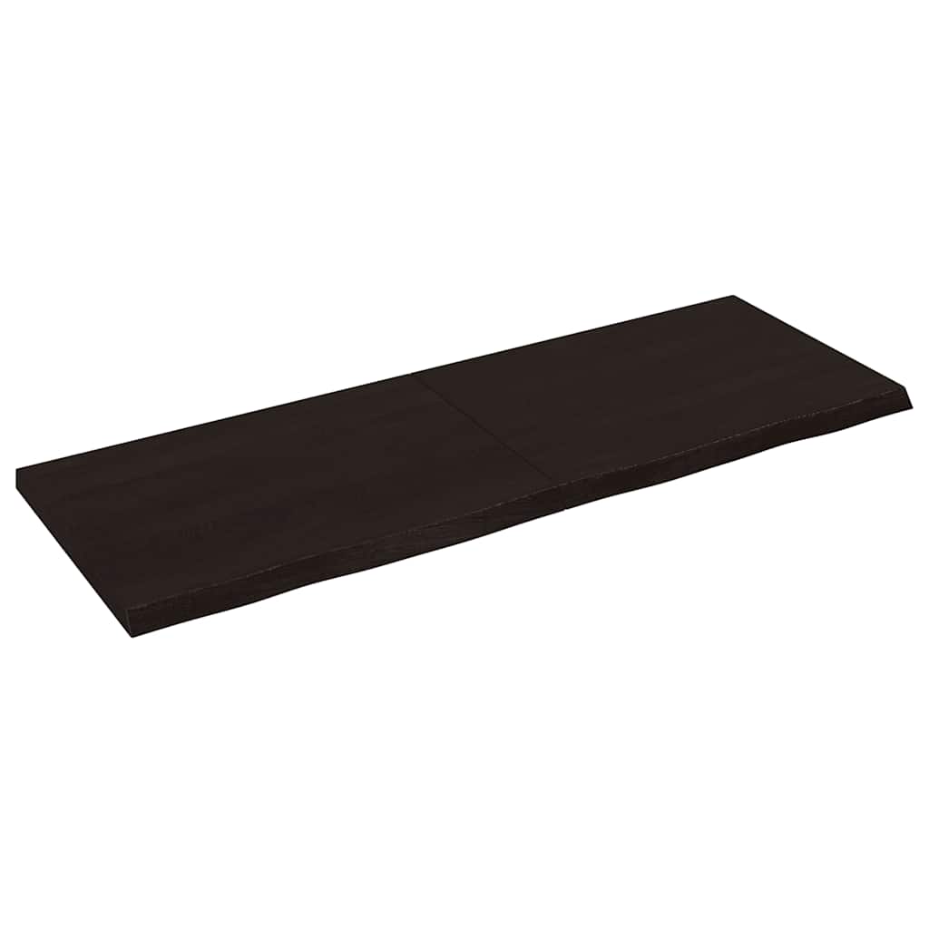 vidaXL Tafelblad 60x40x2 cm onbehandeld massief eikenhout