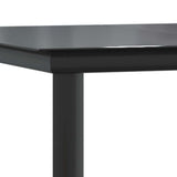 vidaXL 3-delige Tuinset zwart