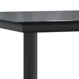 vidaXL 3-delige Tuinset zwart