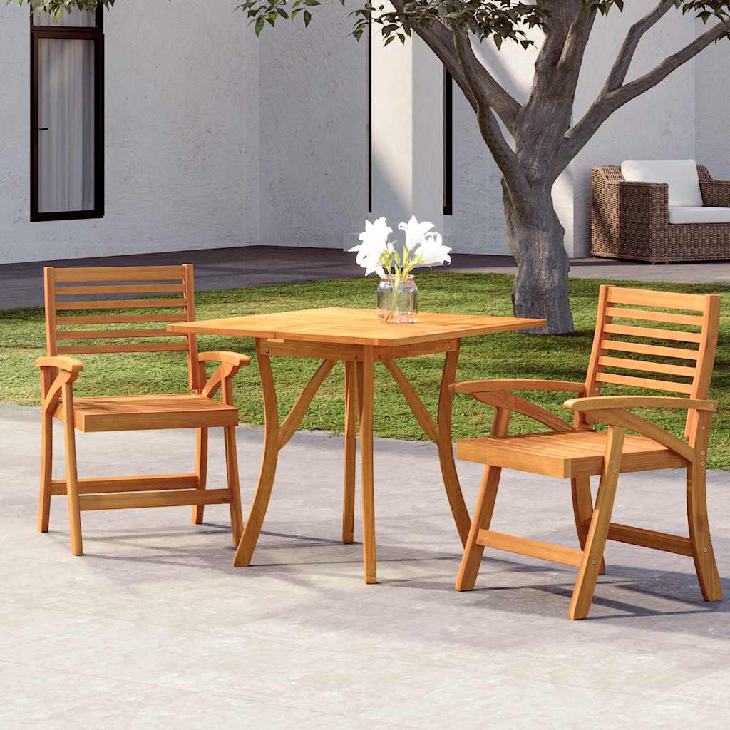 vidaXL 5-piece Dining Set Solid Acacia Wood