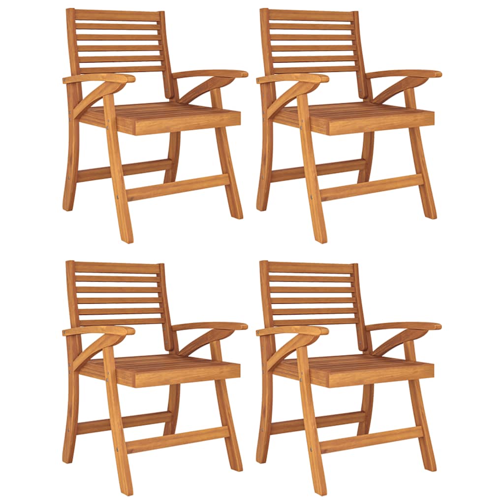 vidaXL 5-piece Dining Set Solid Acacia Wood