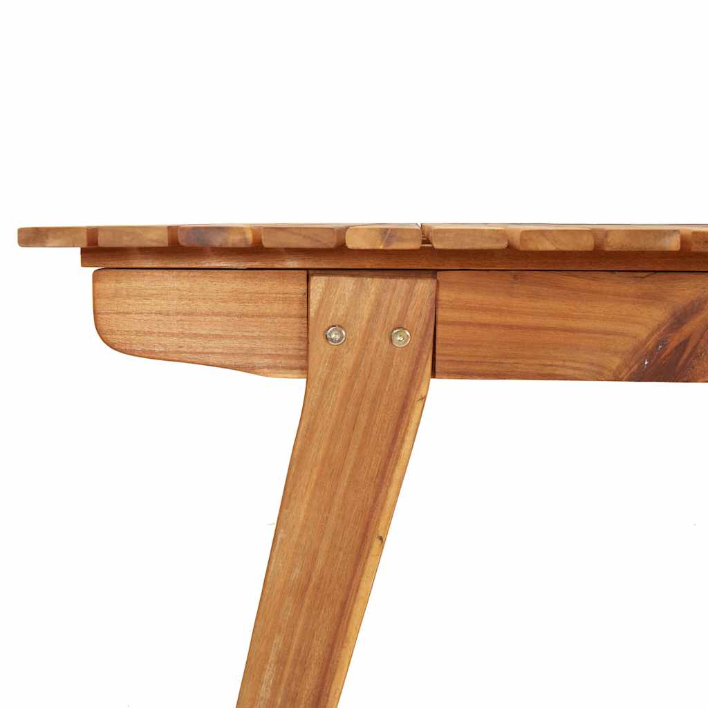 vidaXL 5-piece Dining Set Solid Acacia Wood