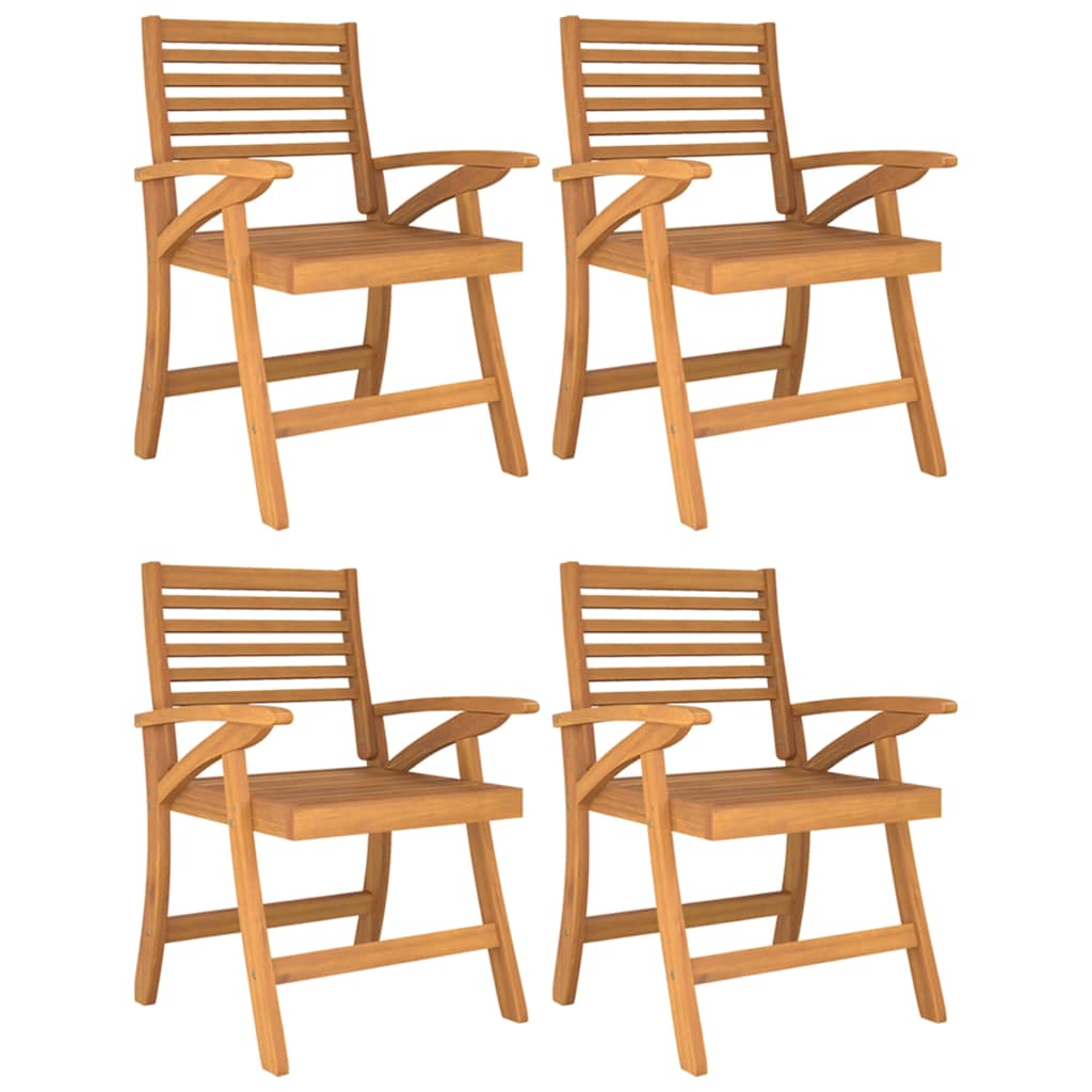 vidaXL 5-piece Dining Set Solid Acacia Wood