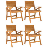 vidaXL 5-piece Dining Set Solid Acacia Wood