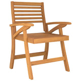 vidaXL 5-piece Dining Set Solid Acacia Wood