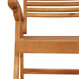 vidaXL 5-piece Dining Set Solid Acacia Wood