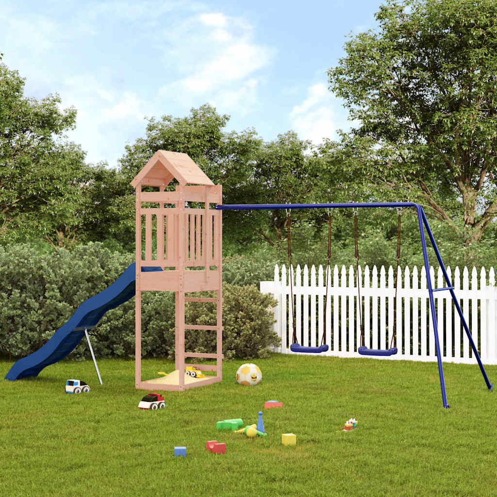 vidaXL Playhouse solid pine wood