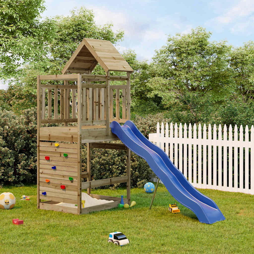 vidaXL Playhouse solid pine wood