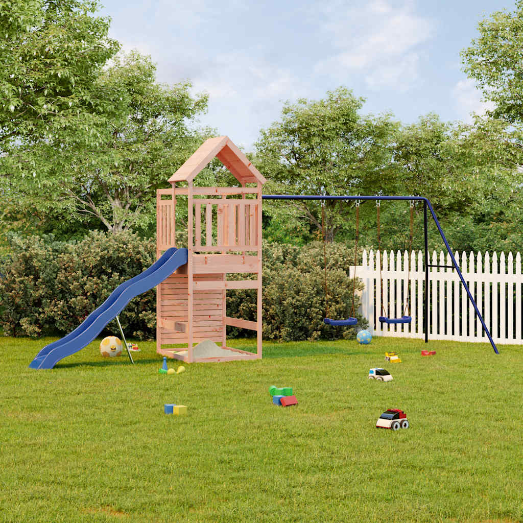 vidaXL Playhouse solid pine wood