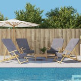 vidaXL Strandhanddoeken 4 st 400 g/m² 60x135 cm stof wit