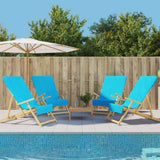 vidaXL Strandhanddoeken 4 st 400 g/m² 60x135 cm stof wit