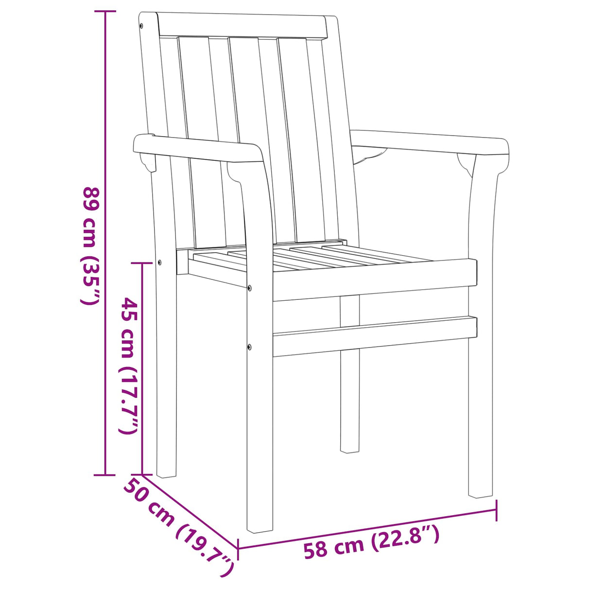 vidaXL Tuin Eettafel Set 5 pcs Bruin Massief Teakhout