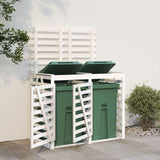 vidaXL Containerberging dubbel massief grenenhout