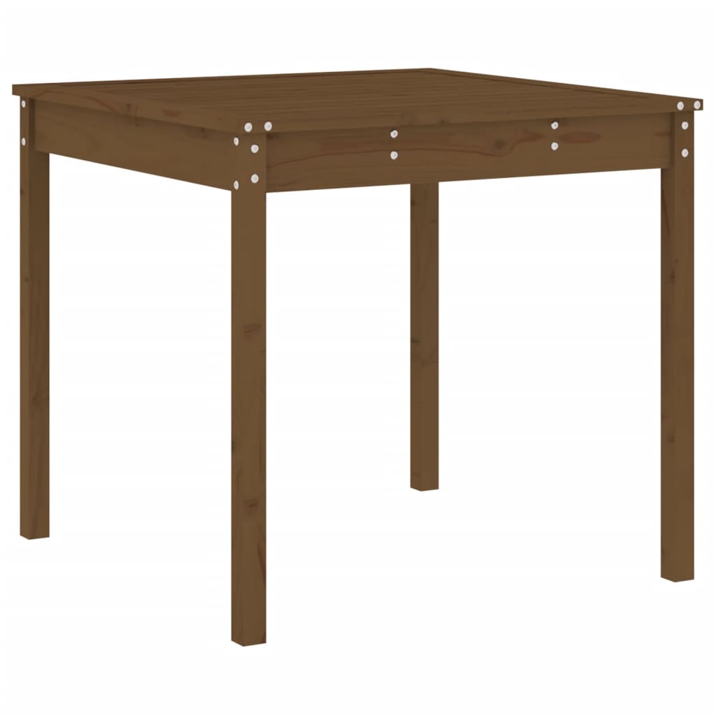 vidaXL 3-delige Bistroset massief grenenhout wit
