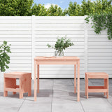 vidaXL 3-delige Bistroset massief grenenhout wit