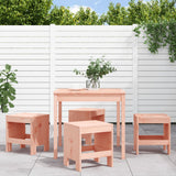 vidaXL 5-piece Garden Dining Set Solid Pinewood White