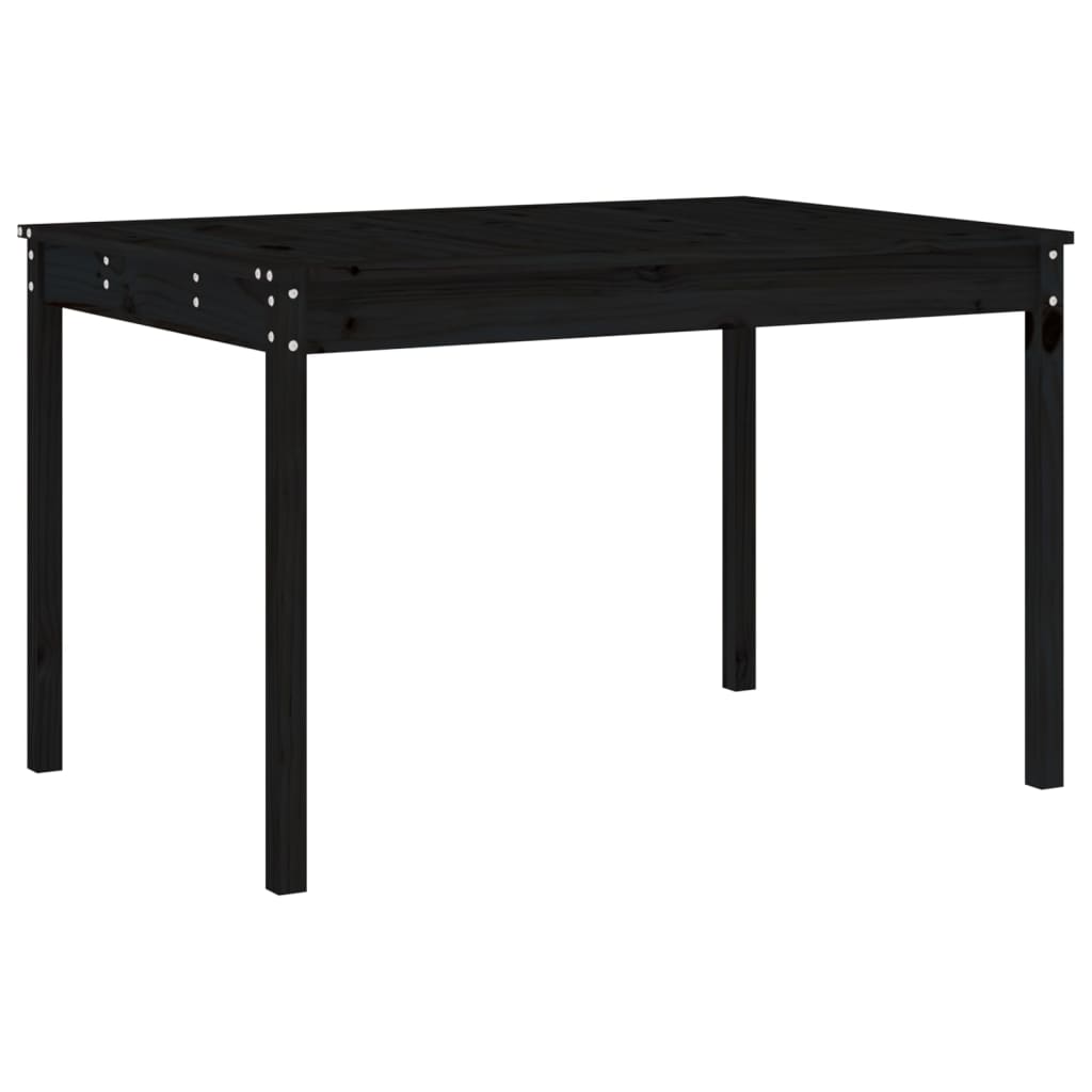 vidaXL 5-delige Tuinset massief grenenhout wit